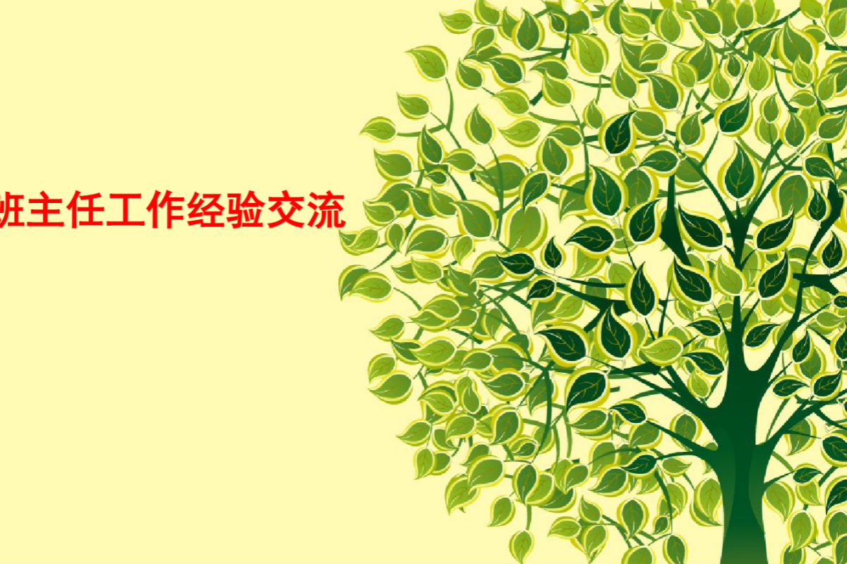 【中小学】班主任经验交流 PPT：学生心理健康的守护指南